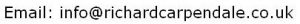 Sorry this email address isn't clickable to reduce spam. Please email info at richard carpendale dot coh dot you kay